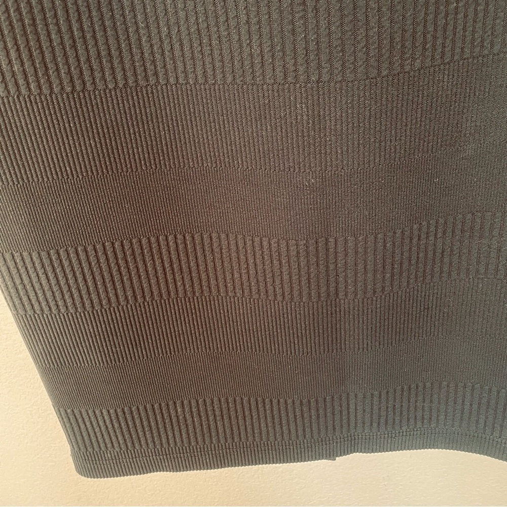 Soho Black Pullon Stretch Pencil Skirt S Minimalist Workwear Office Career - Picture 4 of 8